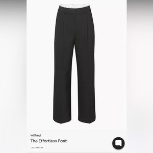 Aritzia effortless pant size 16